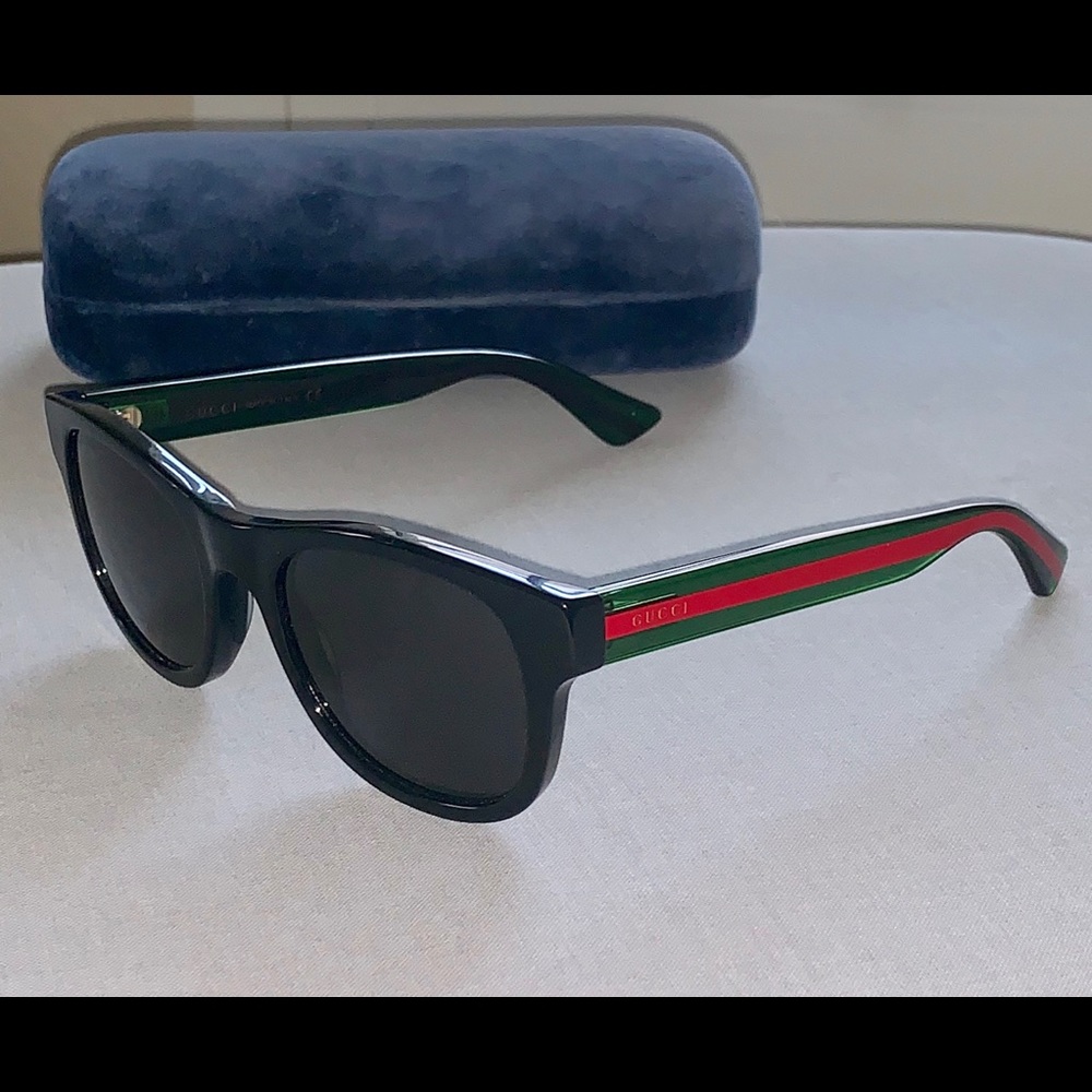 SOLD Gucci Rectangular Frame Sunglasses